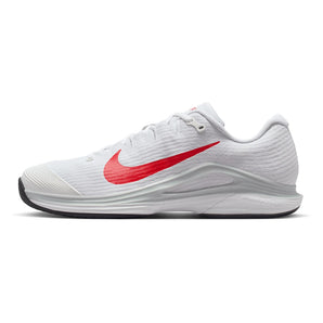 Men's Zoom Vapor 12 Tennis Shoes White and Lt Crimson-Footwear-Nike-FV5552-109-1-Tennis Express