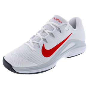 Men's Zoom Vapor 12 Tennis Shoes White and Lt Crimson-Footwear-Nike-FV5552-109copy-706100Tennis Express