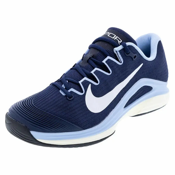 Men's Zoom Vapor 12 Tennis Shoes Midnight Navy and White-Footwear-Nike-FV5552-402H25copy-Tennis Express