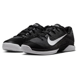 Women's Zoom Vapor 12 Tennis Shoes Black and White-Footwear-Nike-FV5554-001-Tennis Express