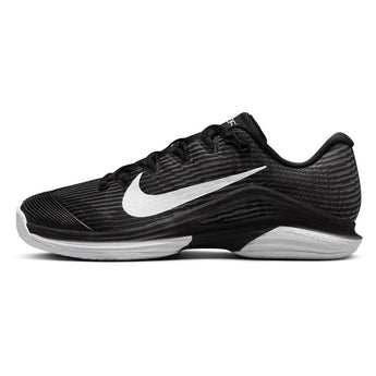 Women's Zoom Vapor 12 Tennis Shoes Black and White-Footwear-Nike-FV5554-001_8-Tennis Express