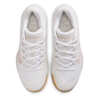 Women's Zoom Vapor 12 Tennis Shoes White and Lt Orewood Brown,Footwear,Nike,,,Tennis Express,FV5554-103F26-3