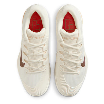 Women's Zoom Vapor 12 Tennis Shoes Pale Ivory and Tattoo-Footwear-Nike-FV5554-109-3-Tennis Express