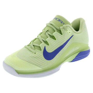 Women's Zoom Vapor 12 Tennis Shoes Lt Liquid Lime and Sapphire