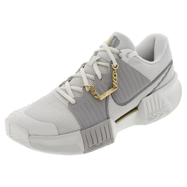Men's GP Challenge Pro PRM Tennis Shoes Phantom and Metallic Pewter-Footwear-Nike-FZ1243-001-1-[Sku]-Tennis Express