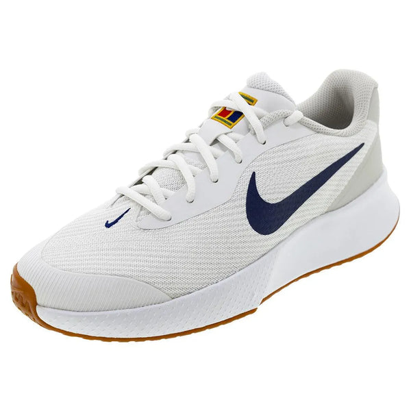 Men's Vapor Lite 3 Tennis Shoes Summit White and Binary Blue-Footwear-Nike-FZ2155-100S25-1-[Sku]-Tennis Express