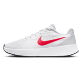 Men's Vapor Lite 3 Tennis Shoes White and Lt Crimson-Footwear-Nike-FZ2155-109-1-Tennis Express