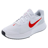 Men's Vapor Lite 3 Tennis Shoes White and Lt Crimson-Footwear-Nike-FZ2155-109copy-706239Tennis Express