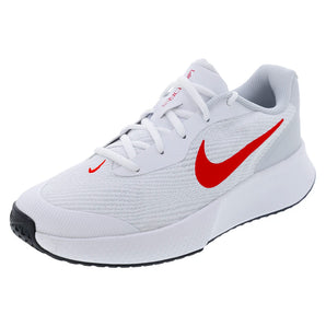 Men's Vapor Lite 3 Tennis Shoes White and Lt Crimson-Footwear-Nike-FZ2155-109copy-706239Tennis Express
