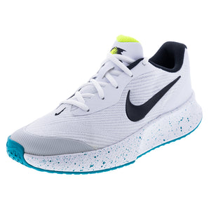 Men's Vapor Lite 3 Tennis Shoes White and Volt,Footwear,Nike,White/Volt,6,Tennis Express,FZ2155-125H26copy