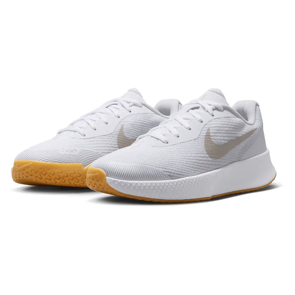 Women's Vapor Lite 3 Tennis Shoes White and Lt Orewood Brown,Footwear,Nike,White/Lt Orewood Brown,5,Tennis Express,FZ2156-103F26-y
