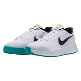 Women's Vapor Lite 3 Tennis Shoes White and Volt, Nike, White/Volt, Tennis Express, FZ2156-125H26-WHITE-VOLT-1