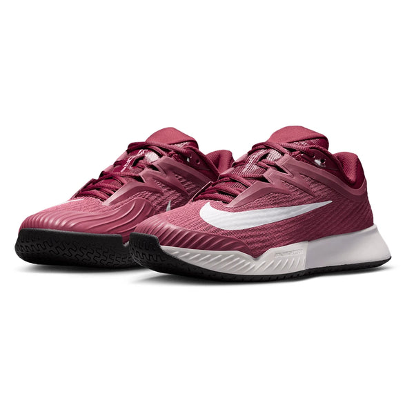 Women's Zoom Vapor Pro 3 Tennis Shoes Pink Smoke and White,Footwear,Nike,Pink Smoke/White,5,Tennis Express,FZ2158-600
