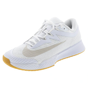 Men's Zoom Vapor Pro 3 Tennis Shoes White and Lt Orewood Brown,Footwear,Nike,White/Lt Orewood Brown,6,Tennis Express,FZ2161-102F26copy