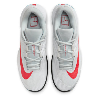 Men's Zoom Vapor Pro 3 Tennis Shoes White and Lt Crimson-Footwear-Nike-, [current_file_name-Tennis Express