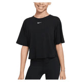 Girls' One Relaxed Dri-FIT Short-Sleeve Top-Apparel-Nike-FZ5602-BU25-010-3-Tennis Express