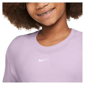 Girls' One Relaxed Dri-FIT Short-Sleeve Top-Apparel-Nike-FZ5602-U25-537-6-Tennis Express