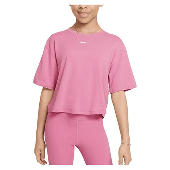 Girls' One Relaxed Dri-FIT Short-Sleeve Top-Apparel-Nike-FZ5602-U25-646-3-Tennis Express