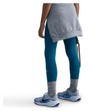 Girls' One Dri-FIT High-Waisted Training Leggings Green Abyss and White-Apparel-Nike-FZ5605-301H25-2-Tennis Express