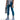 Girls' One Dri-FIT High-Waisted Training Leggings Green Abyss and White-Apparel-Nike-FZ5605-301H25-Tennis Express