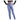 Girls' One Dri-FIT High-Waisted Training Leggings World Indigo and White-Apparel-Nike-FZ5605-499B-1-Tennis Express