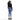 Girls' One Dri-FIT High-Waisted Training Leggings World Indigo and White-Apparel-Nike-FZ5605-499B-4-Tennis Express