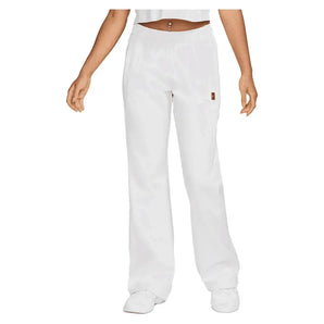 Women's Court Dri-FIT Heritage Windrunner Poly Knit Pant-Apparel-Nike-FZ6509-100_2-Tennis Express