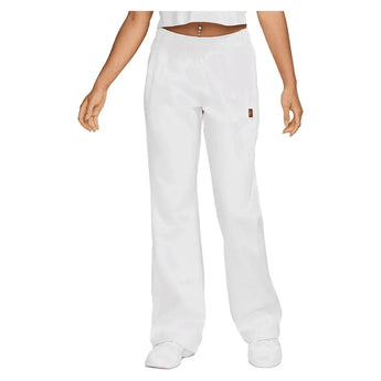 Women's Court Dri-FIT Heritage Windrunner Poly Knit Pant-Apparel-Nike-FZ6509-100_2-Tennis Express