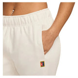 Women's Court Dri-FIT Heritage Windrunner Poly Knit Pant Pale Ivory-Apparel-Nike-FZ6509-110U25-1-Tennis Express