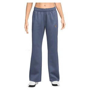 Women's Court Dri-FIT Heritage Windrunner Poly Knit Tennis Pant Diffused Blue-Apparel-Nike-FZ6509-415-Tennis Express