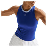 Women's Court Dri-FIT Advantage Tennis Tank Old Royal and White,Apparel,Nike,,,Tennis Express,FZ6657-417-2