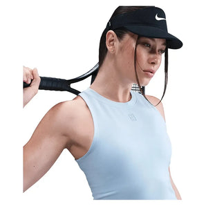 Women's Court Dri-FIT Advantage Tennis Tank Celestine Blue-Apparel-Nike-FZ6657-441H25-1-Tennis Express