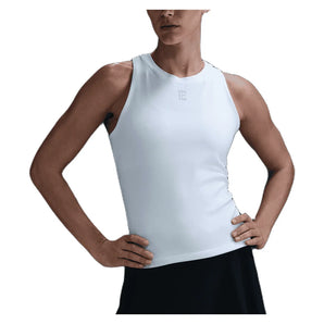 Women's Dri-Fit Advantage Tennis Tank, Nike, 100 White, Tennis Express, FZ6657-B-100-WHITE-1