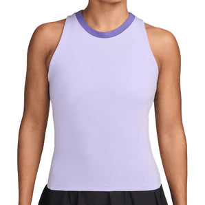 Women's Court Dri-FIT Advantage Tennis Tank, Nike, 580 Purple Pulse/White, Tennis Express, FZ6657-H26-580-PURPLE-PULSE-WHITE-1