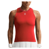 Women's Court Dri-FIT Advantage Tennis Tank, Nike, 657 University Red/White, Tennis Express, FZ6657-H26-657-UNIVERSITY-RED-WHITE-1