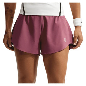 Women's Court Dri-FIT Advantage Ace Tennis Short, Nike, 654 Pink Smoke/White, Tennis Express, FZ6723-F26-654-PINK-SMOKE-WHITE-1