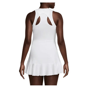 Women's London Court Dri-FIT Slam Tennis Dress White-Apparel-Nike-FZ6746-100-1-Tennis Express