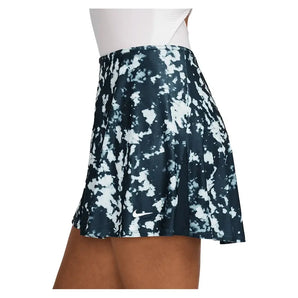 Women's Dri-FIT Victory Flouncy 15" Print Tennis Skort Armory Navy and White-Apparel-Nike-FZ6804-478U25-1-Tennis Express