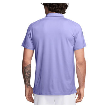 Men's Court Dri-FIT Advantage Tennis Polo Purple Pulse and Gridiron, Nike, Tennis Express, FZ6907-580H26-1