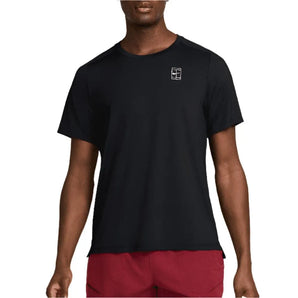 Men's Dri-Fit Advantage Tennis Top-Apparel-Nike-FZ6910-010-Tennis Express