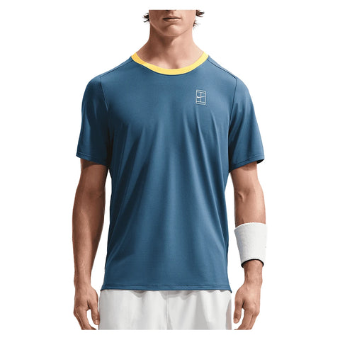 Nike Men's Court Dri-FIT Advantage Tennis Top New Slate | Tennis