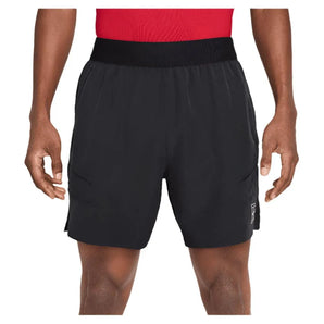 Men's Dri-Fit Advantage 6 Inch Tennis Short-Apparel-Nike-FZ6913-010-Tennis Express