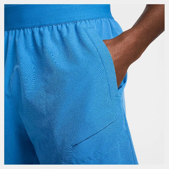 Men's Dri-Fit Advantage 6 Inch Tennis Short-Apparel-Nike-FZ6913-402_3-Tennis Express