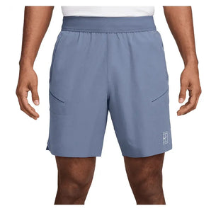 Men's Court Dri-FIT Advantage 8 Inch Tennis Short-Apparel-Nike-FZ9322-F25-499-3-Tennis Express