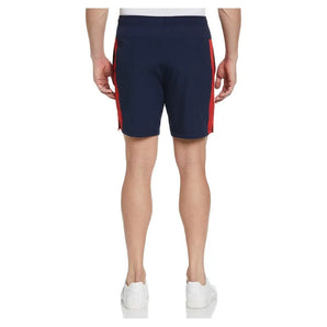 Men's Blocked Pull-On Tennis Short Peacoat-Apparel-Grand Slam-G1BSD003-424U23-1-Tennis Express