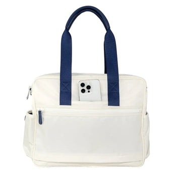Bestie 2.0 Pickleball Tote Ivory-Bags-Trelle Co.-G4-001-BESV2-8-0001-2-Tennis Express