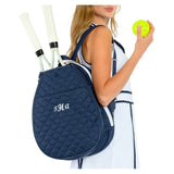 Ace & Carry 2.0 Tennis and Pickleball Slingback Bag Navy-Bags-Trelle Co.-G4001-ACEV2-7-0001-1-2-[Sku]-Tennis Express