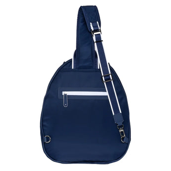 Ace & Carry 2.0 Tennis and Pickleball Slingback Bag Navy-Bags-Trelle Co.-G4001-ACEV2-7-0001-2-3-[Sku]-Tennis Express
