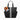 Belle Tennis and Pickleball Tote Black-Bags-Trelle Co.-G5001BEL5-0001-707963Tennis Express