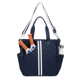 Belle Pickleball and Tennis Tote Navy-Bags-Trelle Co.-G5001BEL7-0001-1-[Sku]-Tennis Express
